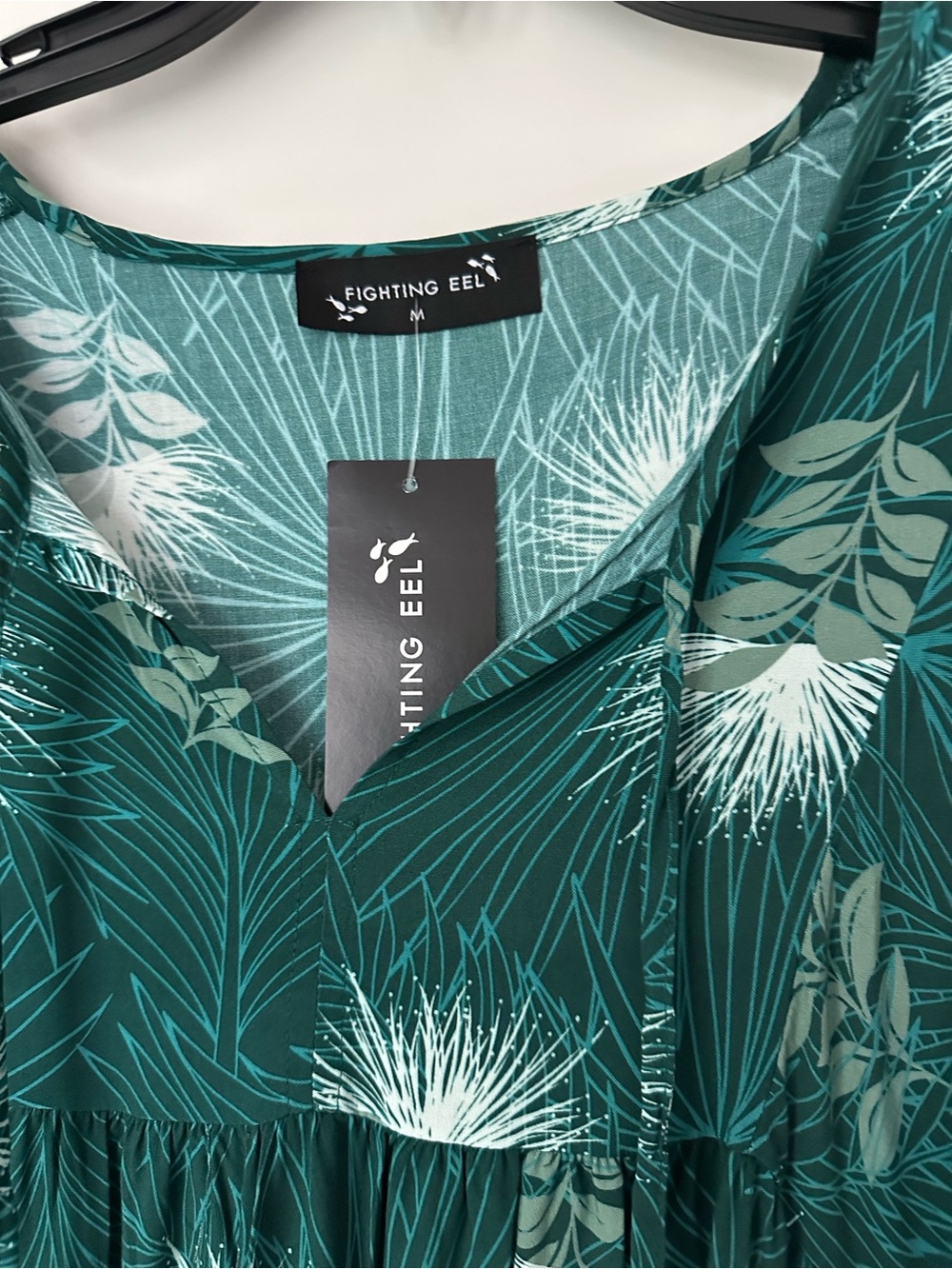 Fighting Eel Dress Serena Grove Ohia Size M - Picture 3 of 6